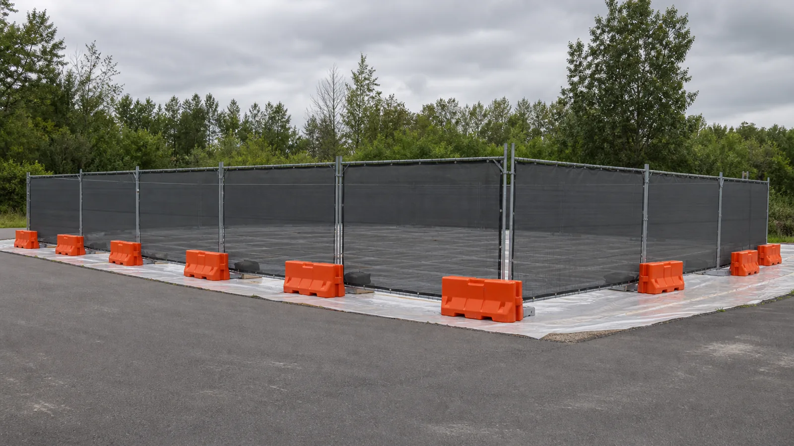 Ypsilanti controlled demolition perimeter and site protection