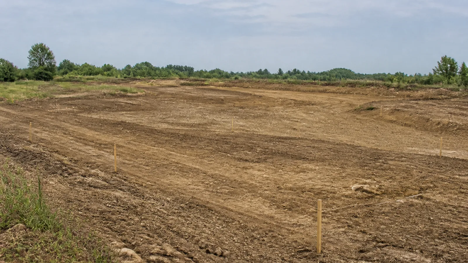 Ypsilanti final grading and site preparation planning